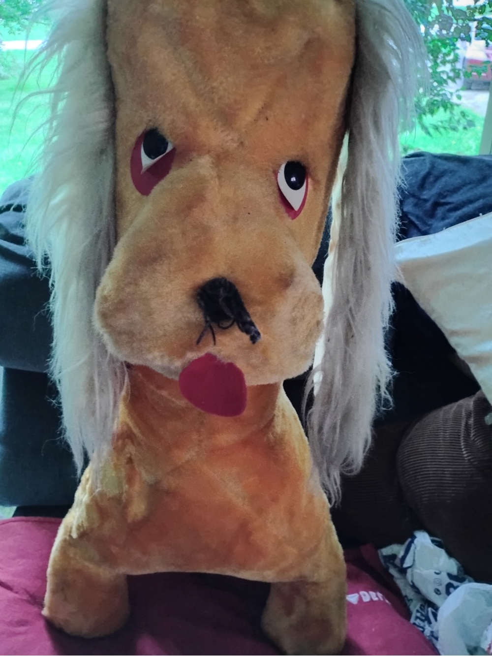 Original 1965 Cuddly Dudley Stuffed Plush Dog